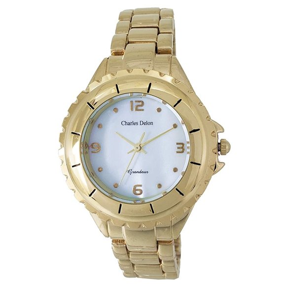 Charles Delon Dress/Formal Style Gold Watch - Picture 1 of 3